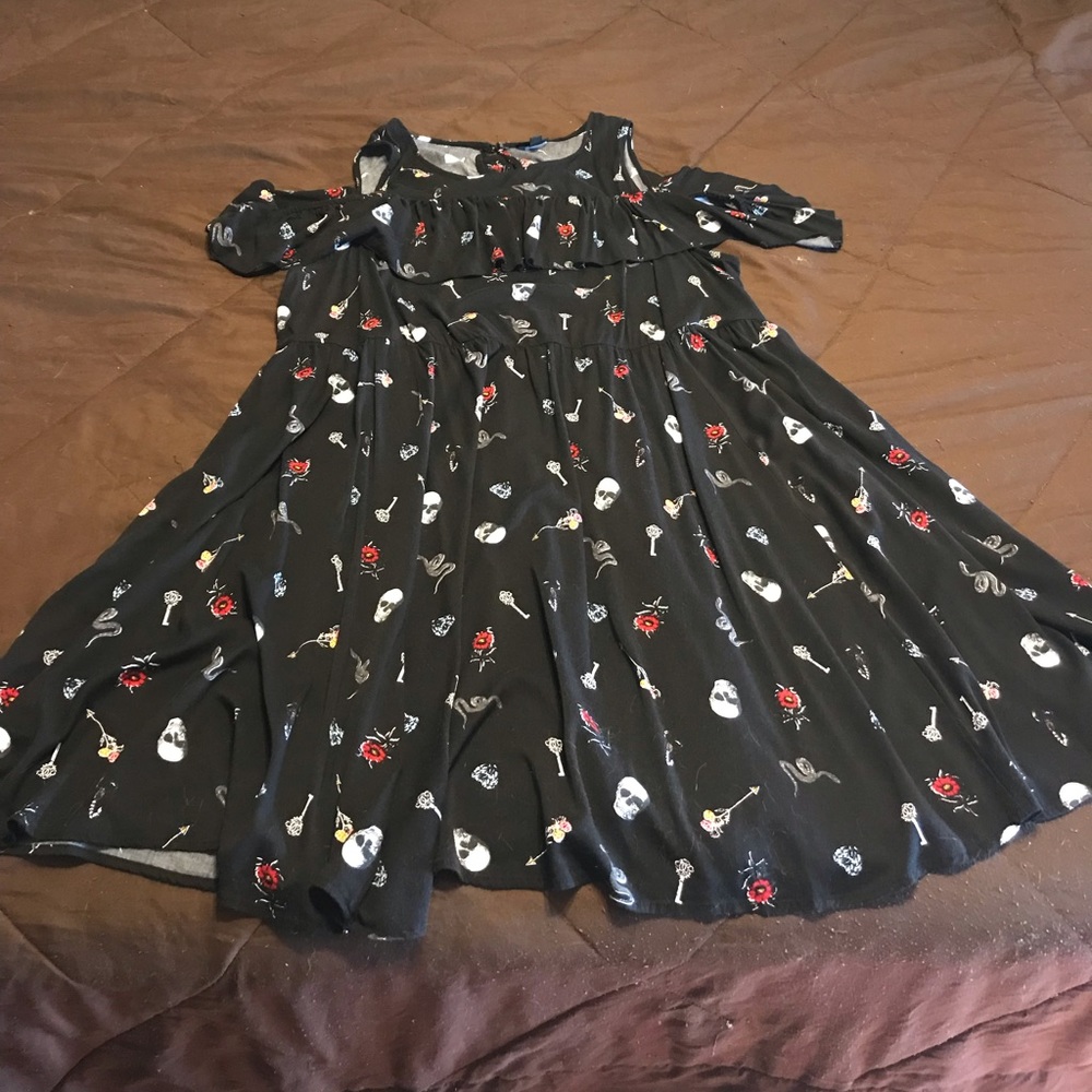 Torrid tattoo print dress